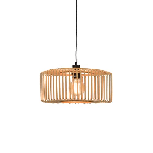 Sospensione Bromo Small legno naturale / Bambù - Ø 40 cm - GOOD&MOJO - Ø 40 cm / Naturale - Bambù