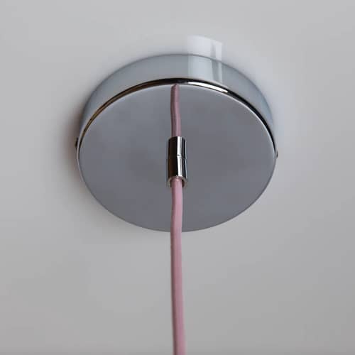 Suspension Soft Serve 03 rose / Ø 37 x H 30 cm - CRÈME ATELIER - Sorbet à la rose - PLA recyclé