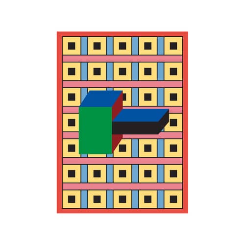 Affiche Nathalie du Pasquier - Manifesto 02 papier multicolore / 49 x 67,8 cm - The Wrong Shop - Manifesto 02 - Papier premium