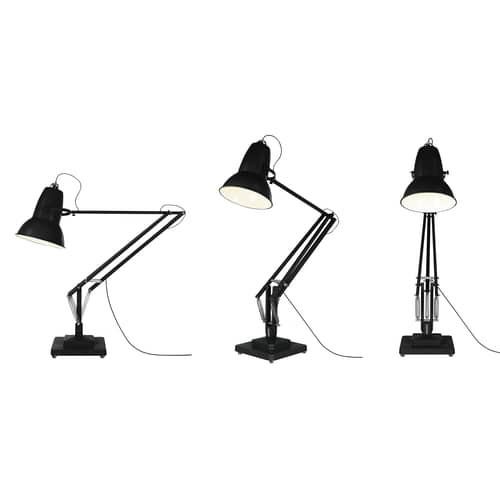 Lampada a stelo Giant 1227 metallo nero / H 270 cm - Anglepoise - Nero - Acciaio, Alluminio