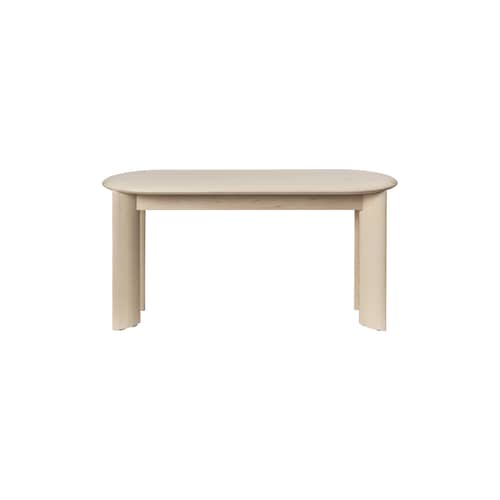 Panchina Bevel legno naturale / L 90 cm - Ferm Living - Legno naturale - Faggio massello