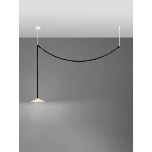 Suspension Celing Lamp n°4 / H 95 x L 149,5 cm - valerie objects - Noir - Acier, Verre