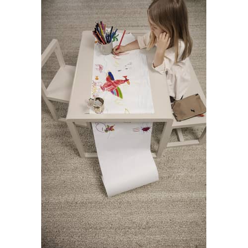 Little Architect Children\'s chair wood beige / Wood - Ferm Living - Cashmere beige - Ash plywood, Ashwood