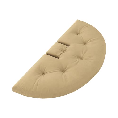Fauteuil convertible enfant Mini Nido / Matelas-futon - KARUP DESIGN - Beige doré 758 - Coton, Fibres mélangées, Mousse