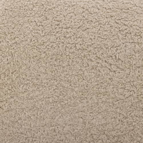 Banc rembourré Bobbie / L 100 cm - Tissu bouclé - Bloomingville - Beige (tissu bouclé) - Bois, Mousse, Tissu bouclé