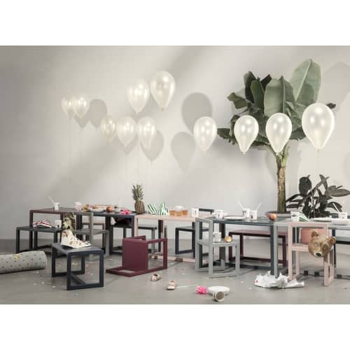 Bureau enfant Little Architect bois beige / L 70 cm / Seconde vie - Ferm Living - Beige Cachemire - Contreplaqué de frêne, Frêne massif