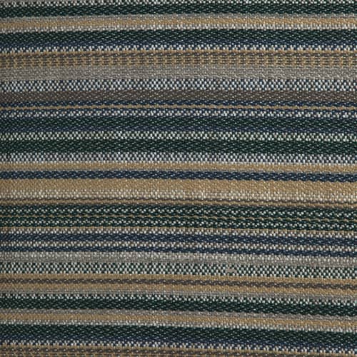 Outdoor-Hocker Zahara Outdoor textil blau - Ethnicraft - Blau - Polypropylen-Stoff, Schaumstoff