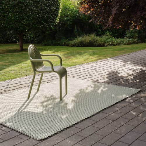 Tapis Cord tissu vert / 170 x 240 cm - Recyclé - Tom Dixon - Vert -  PET recyclé