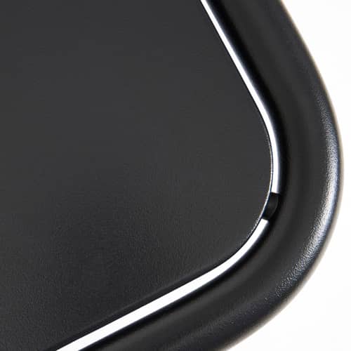 Tavolo quadrato Deville metallo nero / 55 x 55 cm - Hay - Antracite - 