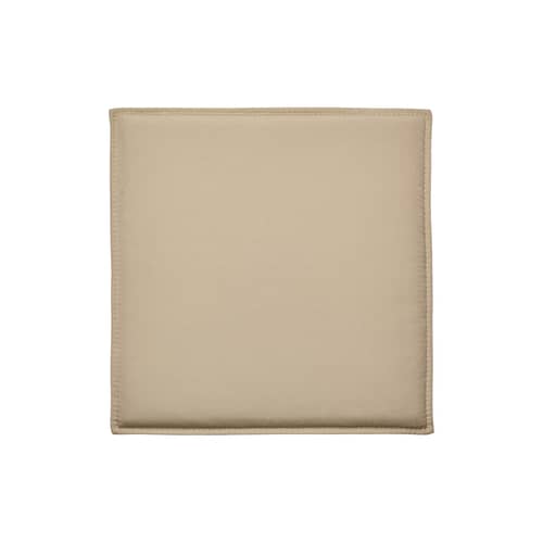  Accessory textile beige / Pebble seat cushion for Dapple Chair & Dining chair - Ferm Living - Cashmere beige - Foam, Outdoor fabric