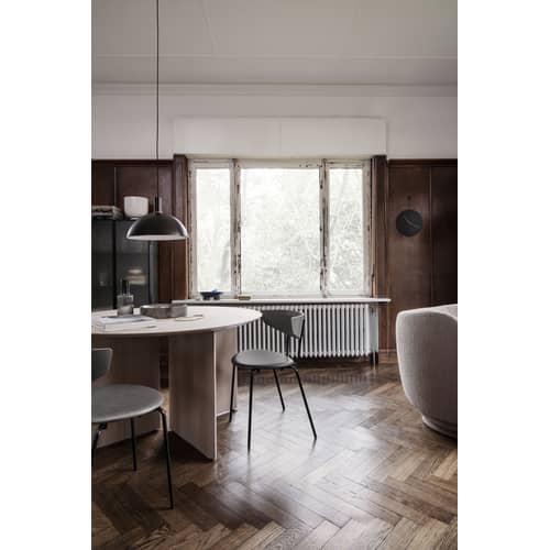 Mingle Large Pair of trestles natural wood / L 78 cm - Wood - Ferm Living - Light wood - MDF veneer oak