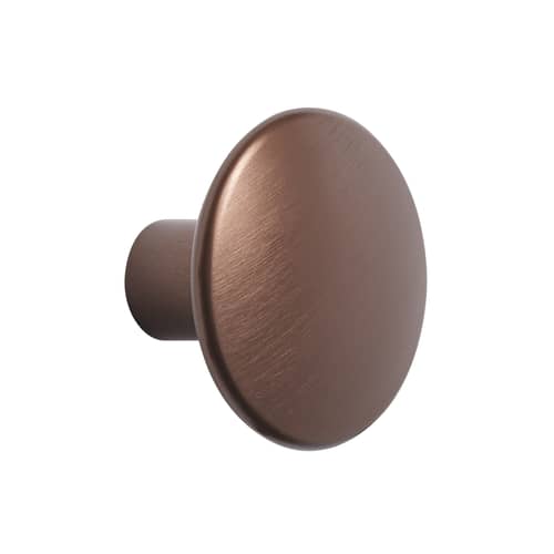 Patère The Dots Metal Medium / Ø 3,9 cm - Muuto - Bronze cuivré - Acier