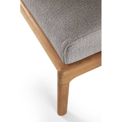 Accessoire / Matelas pour bain de soleil Jack - Ethnicraft - Moka - Mousse, Tissu polypropylène