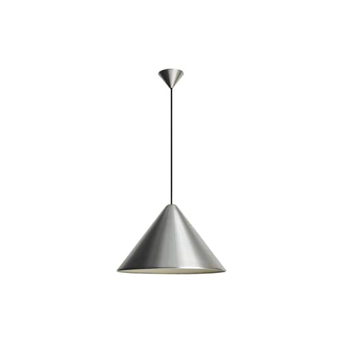 Pendelleuchte Compass metall / Ø 43 cm - Hay - Gebürstetes Aluminium - gebürstetes Aluminium