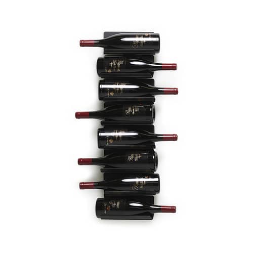 Porte-bouteilles Ptolomeo Vino métal noir / H 75 cm - Opinion Ciatti - Noir - Métal laqué