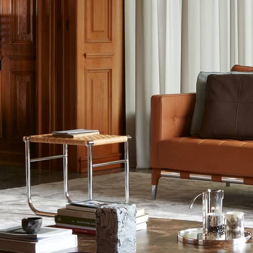 Cassina製 LC9スツール ジャンヌレ×コルビジェ×ペリアン 本革 Cassina - Cassina製 LC9スツール ジャンヌレ×コルビジェ×ペリアン 本