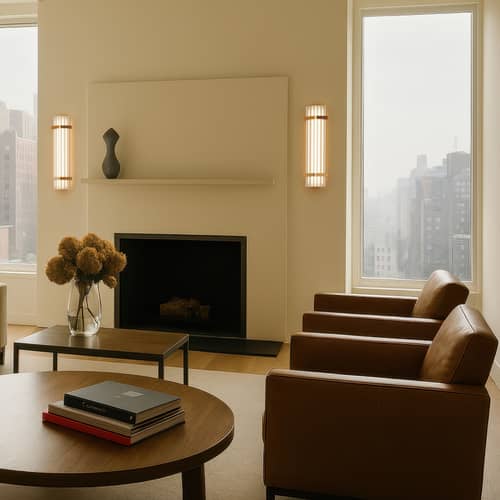 Wandleuchte Seagull LED plastikmaterial transparent / H 60 cm - DCW éditions - Transparent / Bronze - PMMA, Stahl