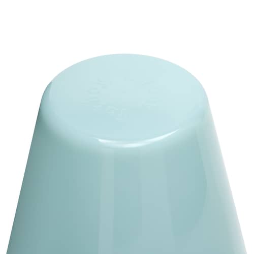 Edison The Ambiance Wireless rechargeable lamp plastic material blue / Indoor - H 25 cm - Fatboy - Polar blue - Polycarbonate