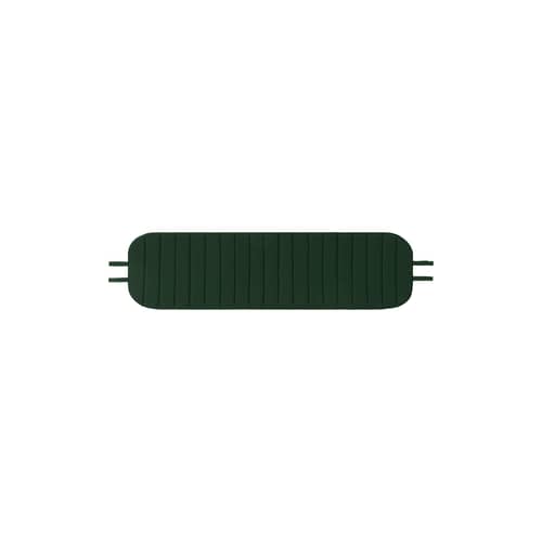 Accessoire / Coussin pour banc Vig L 150 cm - Normann Copenhagen - Vert - Mousse à mémoire de forme, Tissu outdoor