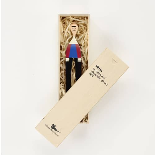 Dekoration Wooden Dolls - No. 22 holz bunt / By Alexander Girard, 1952 - Vitra - Nr. 22 - Tanne
