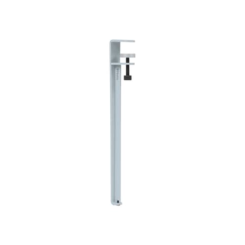 Fuß  metall blau mit Sockel für Schraubstock / H 43 cm - Für Couchtische oder Bänke - TIPTOE - Blassblau - thermolackierter Stahl