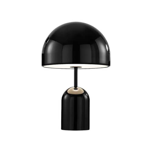 Lampe de table Bell LED métal noir / Ø 28 x H 42,5 cm / Seconde vie - Tom Dixon - Noir - Acier