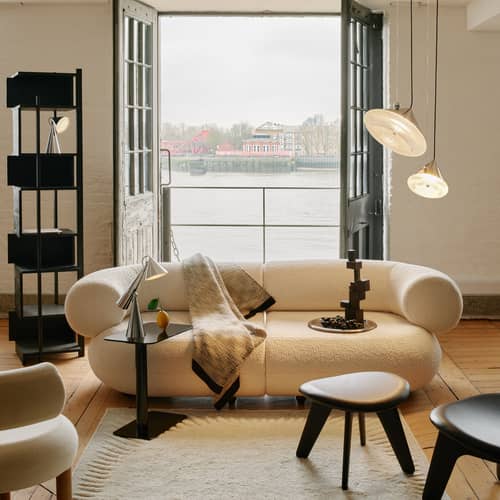 Suspension Pose LED métal argent / Ø 43 x H 30 cm - Orientable - Tom Dixon - Argent - Acier