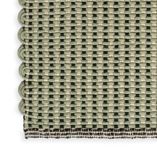 Tapis Cord tissu vert / 70 x 250 cm - Recyclé - Tom Dixon - Vert -  PET recyclé