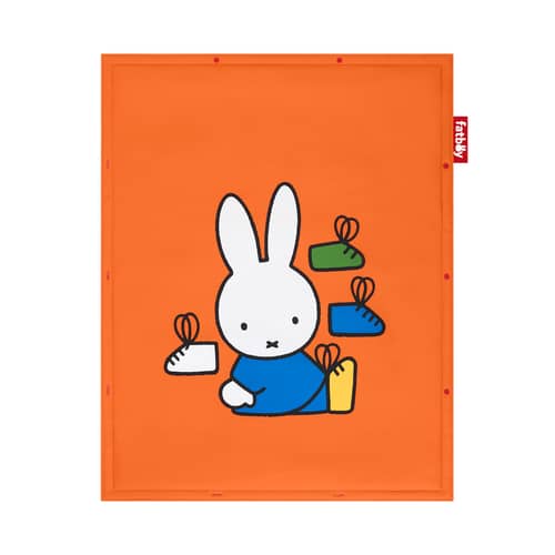 Tapis de jeu Flying Carpet x Miffy / 180 x 140 cm - Rembourré - Fatboy - Orange - Mousse, Polyester recyclé