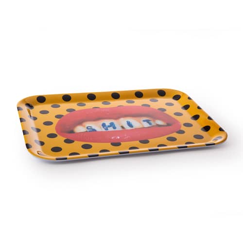 Seletti Toiletpaper - Shit Tray - yellow | Made In Design UK