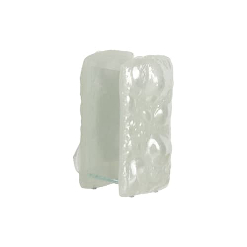 Vaso Opalia vetro trasparente / 25 x 25 x H 43 cm - Glas Italia - Trasparente - Vetro