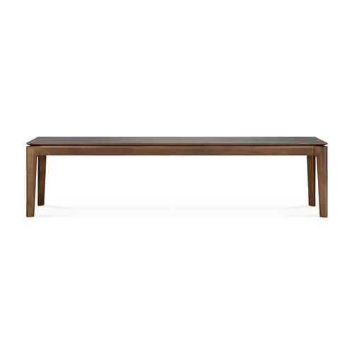 Banc Bok bois marron / L 186 cm - Teck massif - Ethnicraft - Teck brun - Teck massif