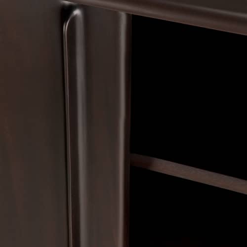Buffet Flow bois marron / L 168 x H 82 cm - 2 portes coulissantes - Ethnicraft - L 168 cm - Acajou massif