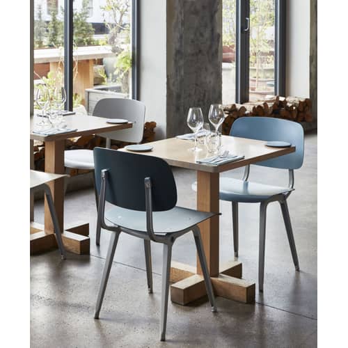 椅子 HAY REVOLT CHAIR Hay Revolt Chair - sea blue | Made In Design UK