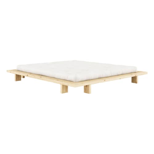 Matelas-futon Comfort / 180 x 200 x H 15 cm - Mi-ferme / Fabriqué à la main - KARUP DESIGN - 180 x 200 cm - Coton, Fibres mélangées, Mousse PU
