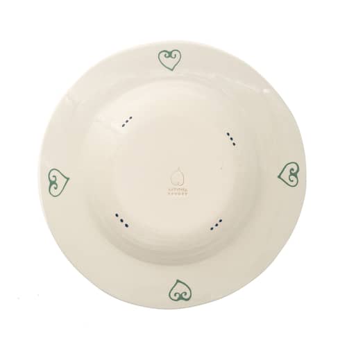 Piatto Patricia ceramica blu / Ø 26 cm - Dipinto a mano - LAETITIA ROUGET - Patricia / Blu & bianco - Gres