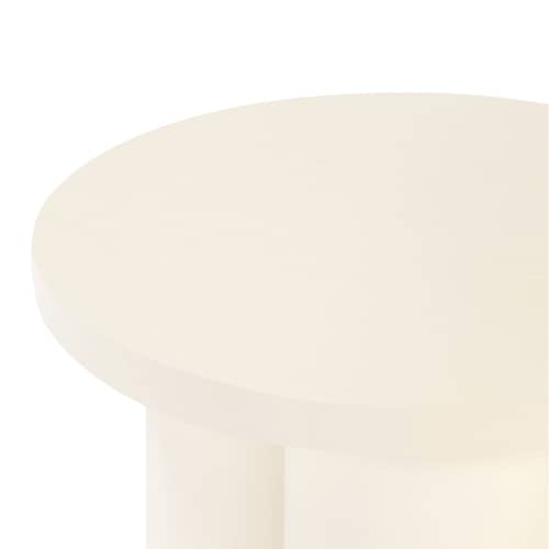 Tabouret Oly bois beige - NOO.MA - Beige désertique - Acier, Placage de frêne