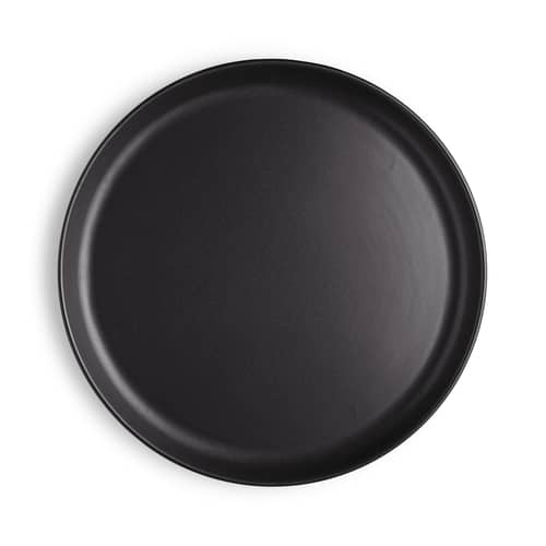 Piatto Nordic kitchen ceramica nero / Ø 25 cm - Grès - Eva Solo - Ø 25 cm / Nero opaco - Gres