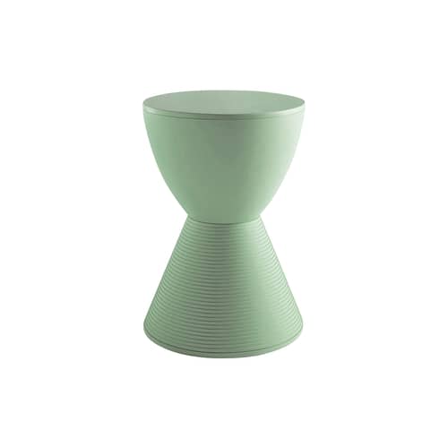 Sgabello Prince AHA materiale plastico verde / Philippe Starck, 1996 - Kartell - Verde finocchio - Polipropilene