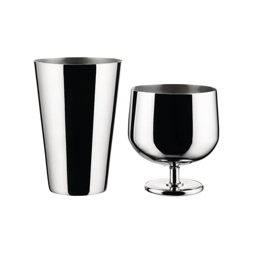 Shaker The tending box - Parisienne métal / 50 cl - Acier - Alessi - shaker - Acier inoxydable