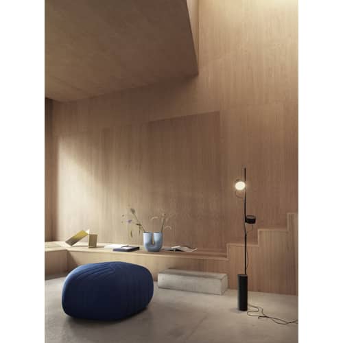 Vase Kink céramique beige / Earnest Studio, 2018 - Muuto - Sable - Céramique