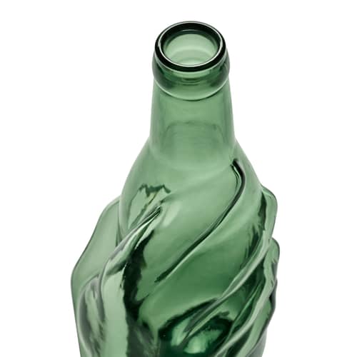 Carafe Edward vert / H 25.5 cm - 95 cl - Serax - Vert émeraude - Verre
