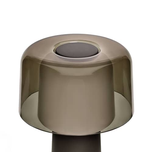 Lampe extérieur sans fil rechargeable Revolve LED marron - Fatboy - Coffee - Aluminium, Polycarbonate