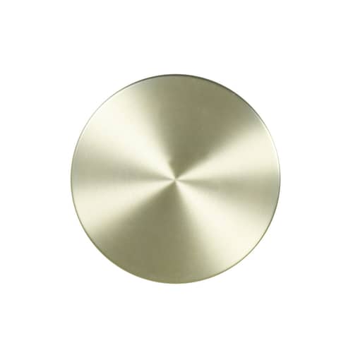Applique Zenith Small metallo oro / LED - Ø 12 cm - Metallo - ENOstudio - Oro - Acciaio inossidabile
