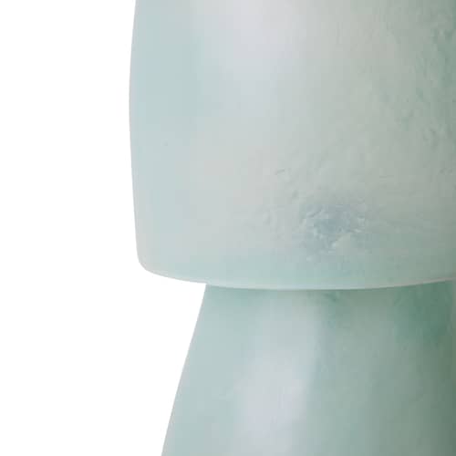 Lampada da tavolo  corian blu / H 51.5 cm - Fibra di vetro - HK LIVING - Blu - Fibra di vetro