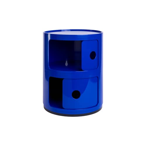 Rangement Componibili (1968) / 2 tiroirs - Exclusivité en édition limitée - Kartell - Bleu électrique (édition limitée) - ABS
