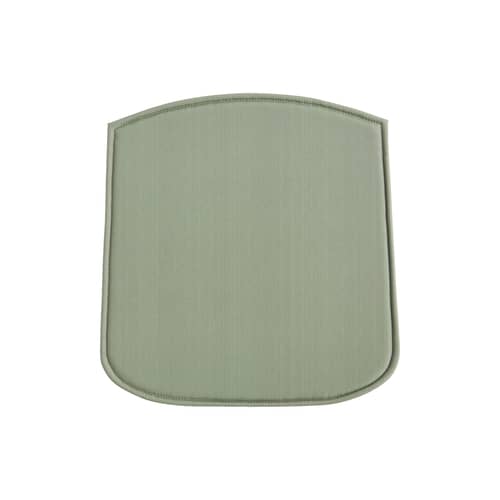Accessoire / Coussin assise pour chaise & fauteuil Deville - Hay - Vert thym - Mousse polyuréthane, Tissu oléfine