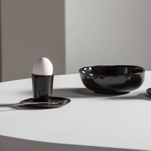 Untertasse pour tasse à espresso La Mère keramik braun / 2er-Set - Serax - Untertassen / Braun - Sandstein