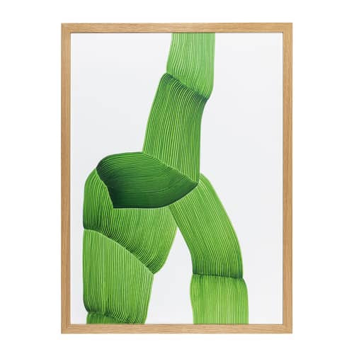 Affiche Ronan Bouroullec - Drawing 2018 papier vert / 50 x 67,5 cm - Vitra - Vert - Papier