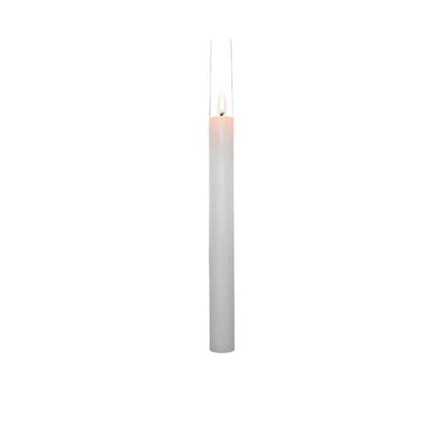 Fly Candle Fly! Candle wax white Hanging candle - Ingo Maurer - White - Plastic, Wax